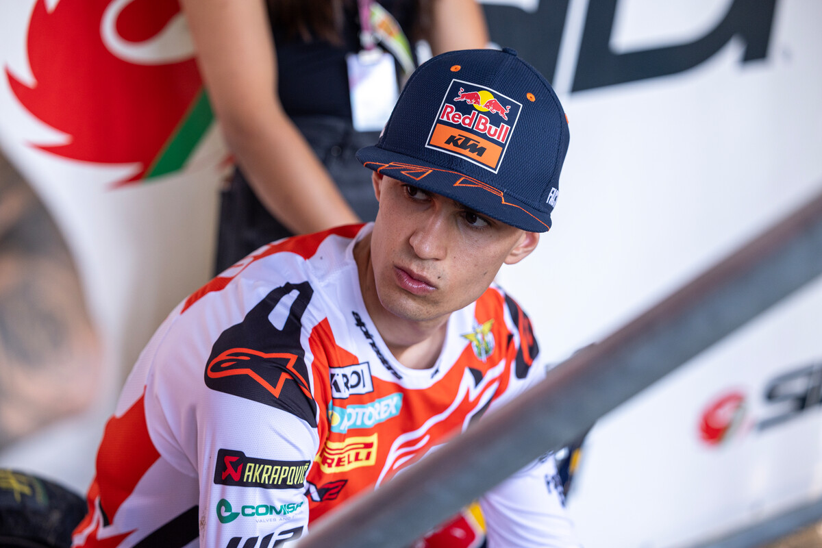 Andrea Adamo 2023 MXGP Maggiora KTM 250 SX-F title win