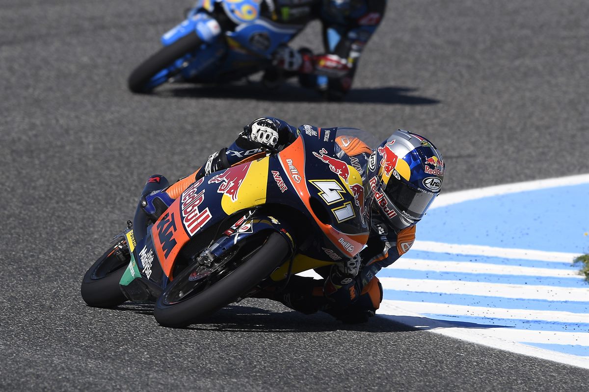 Brad Binder KTM RC250 GP Jerez 2016