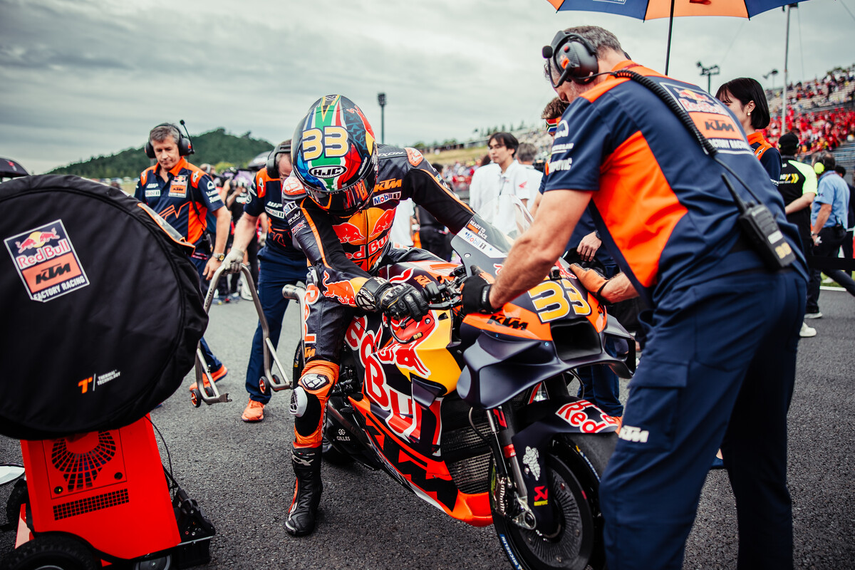 Brad Binder KTM MotoGP 2023 Japan Sunday