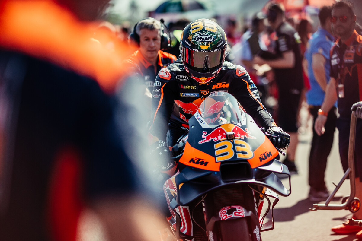 Brad Binder KTM MotoGP 2023 Indonesia Saturday