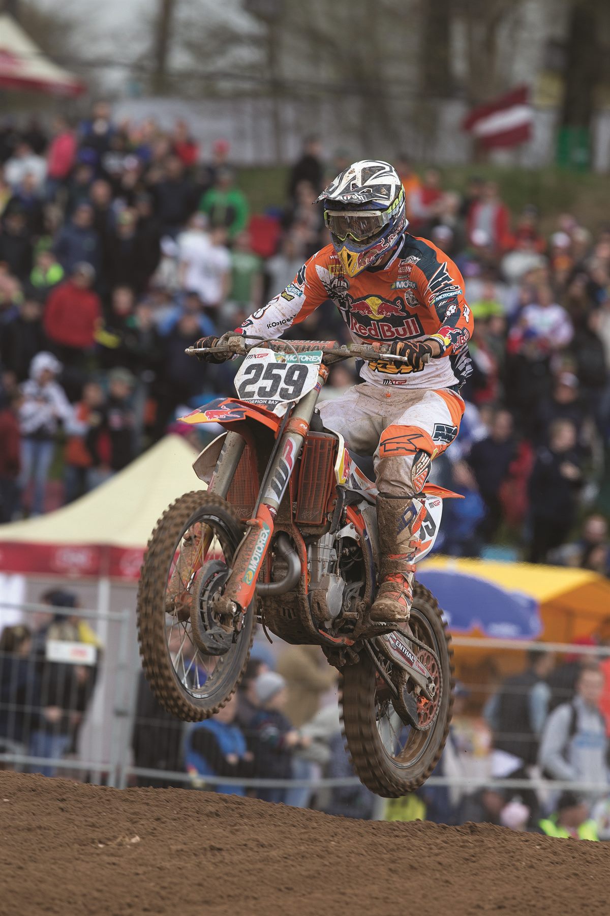 Glenn Coldenhoff KTM 450 SX-F Kegums 2016