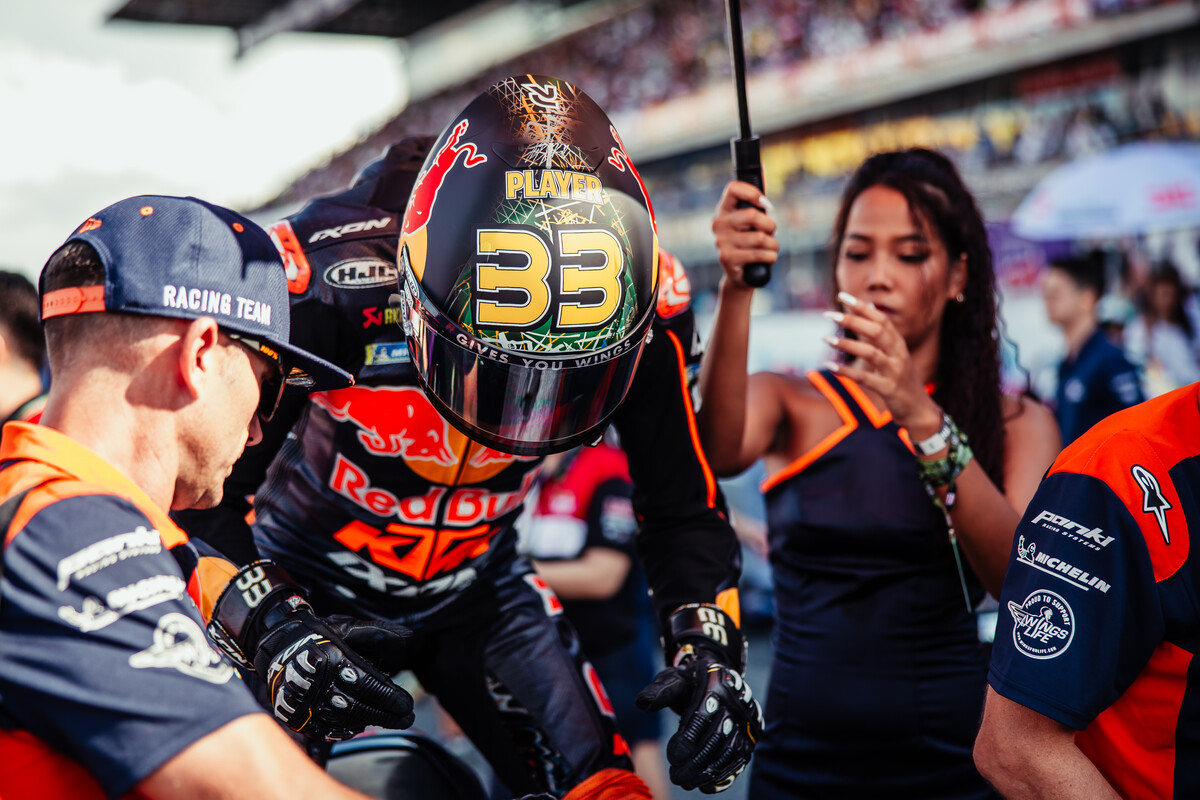 Brad Binder KTM MotoGP 2023 Thailand Saturday