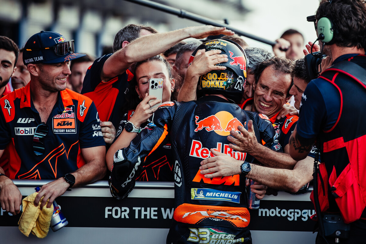 Brad Binder KTM MotoGP 2023 Thailand Sunday