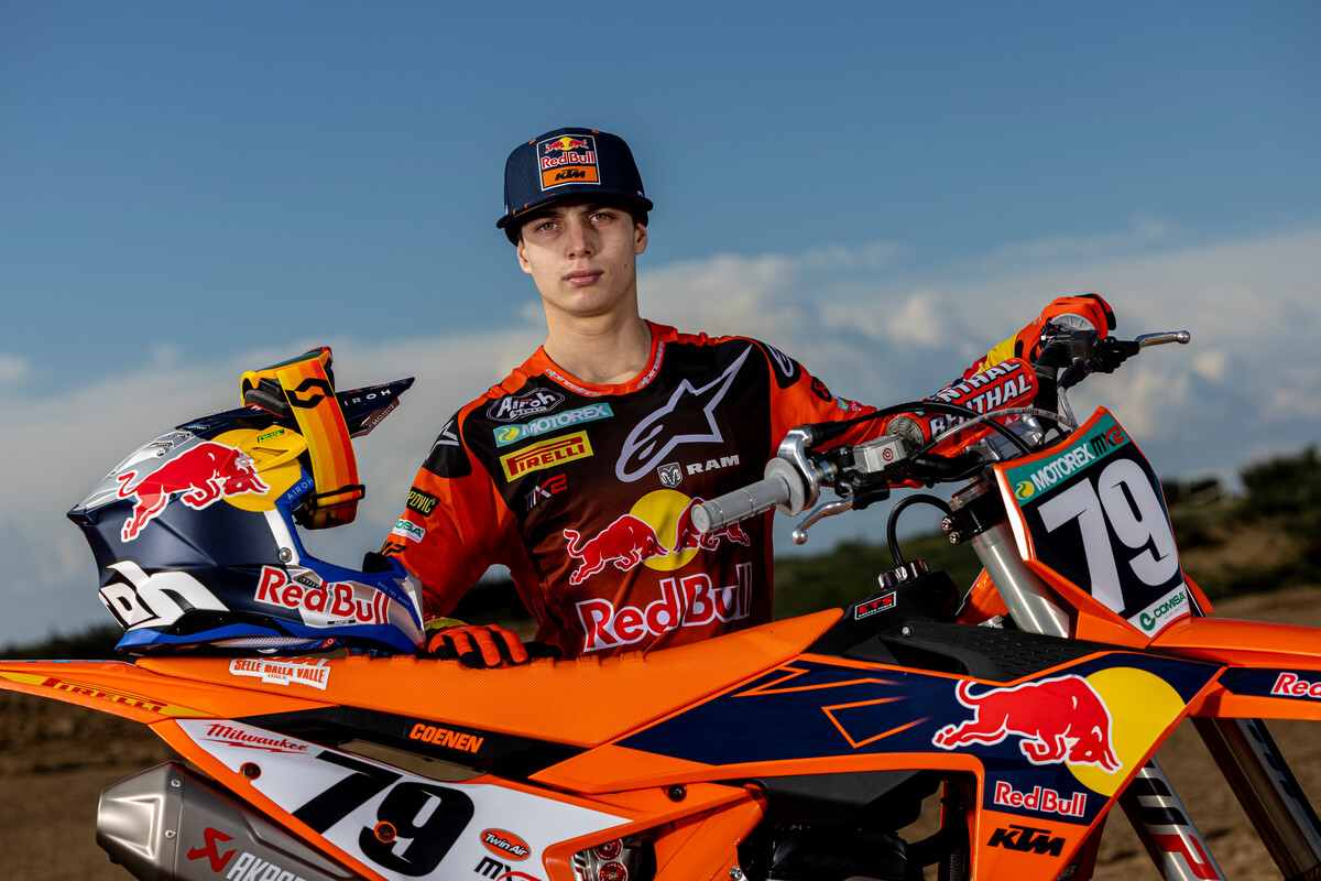 Sacha Coenen 2023 MX2 KTM 250 SX-F