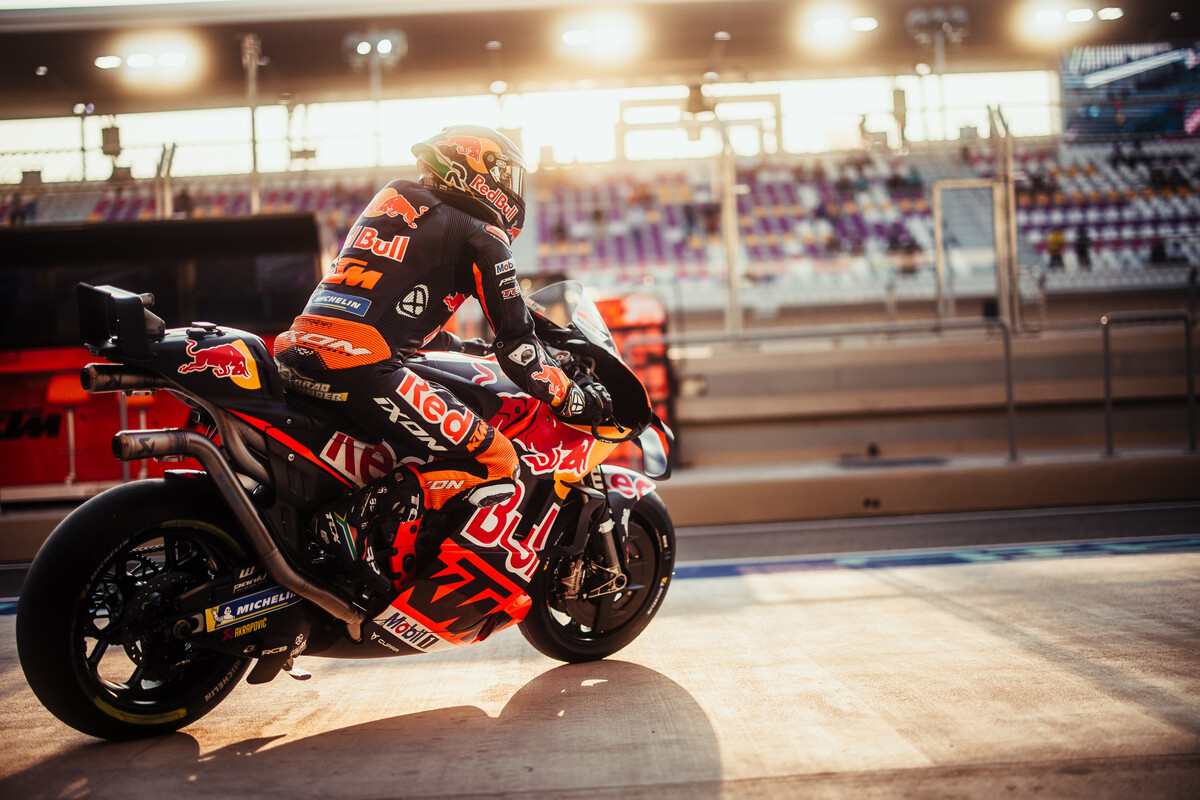Brad Binder KTM MotoGP 2023 Qatar Saturday