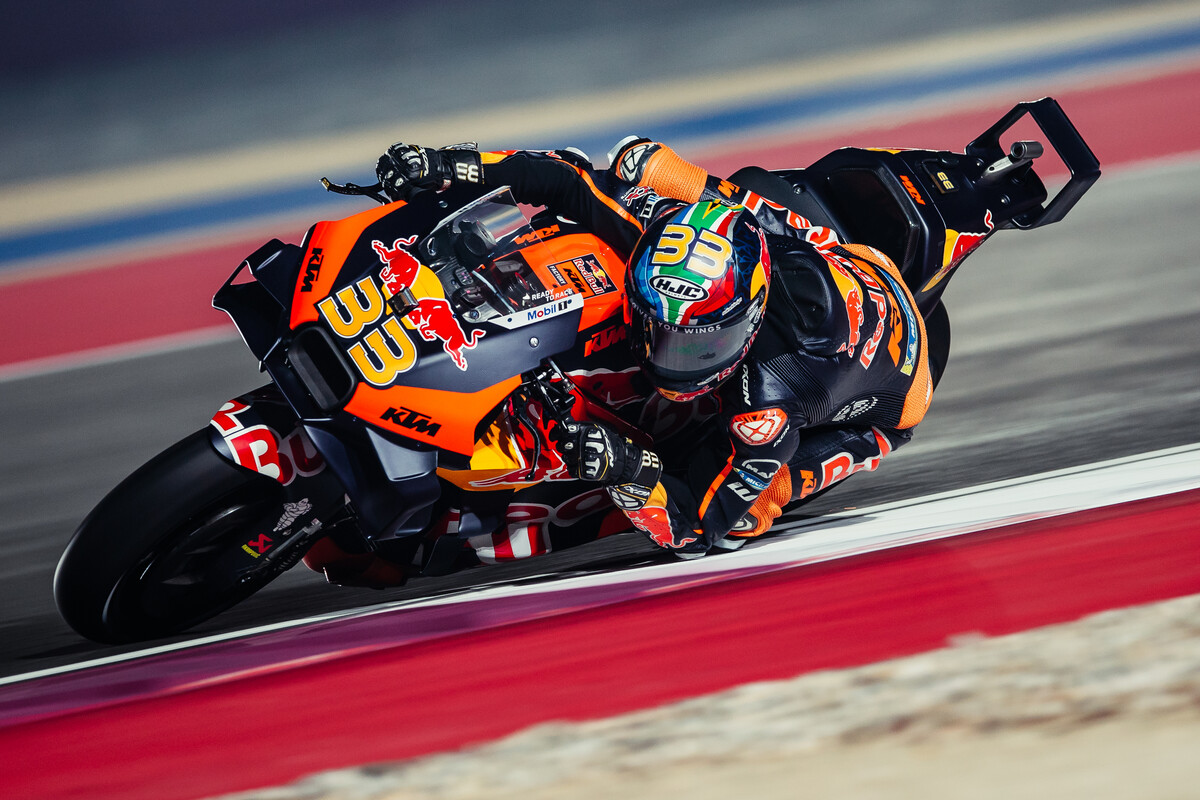 Brad Binder KTM MotoGP 2023 Qatar Saturday