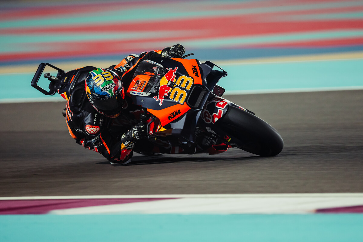Brad Binder KTM MotoGP 2023 Qatar Saturday