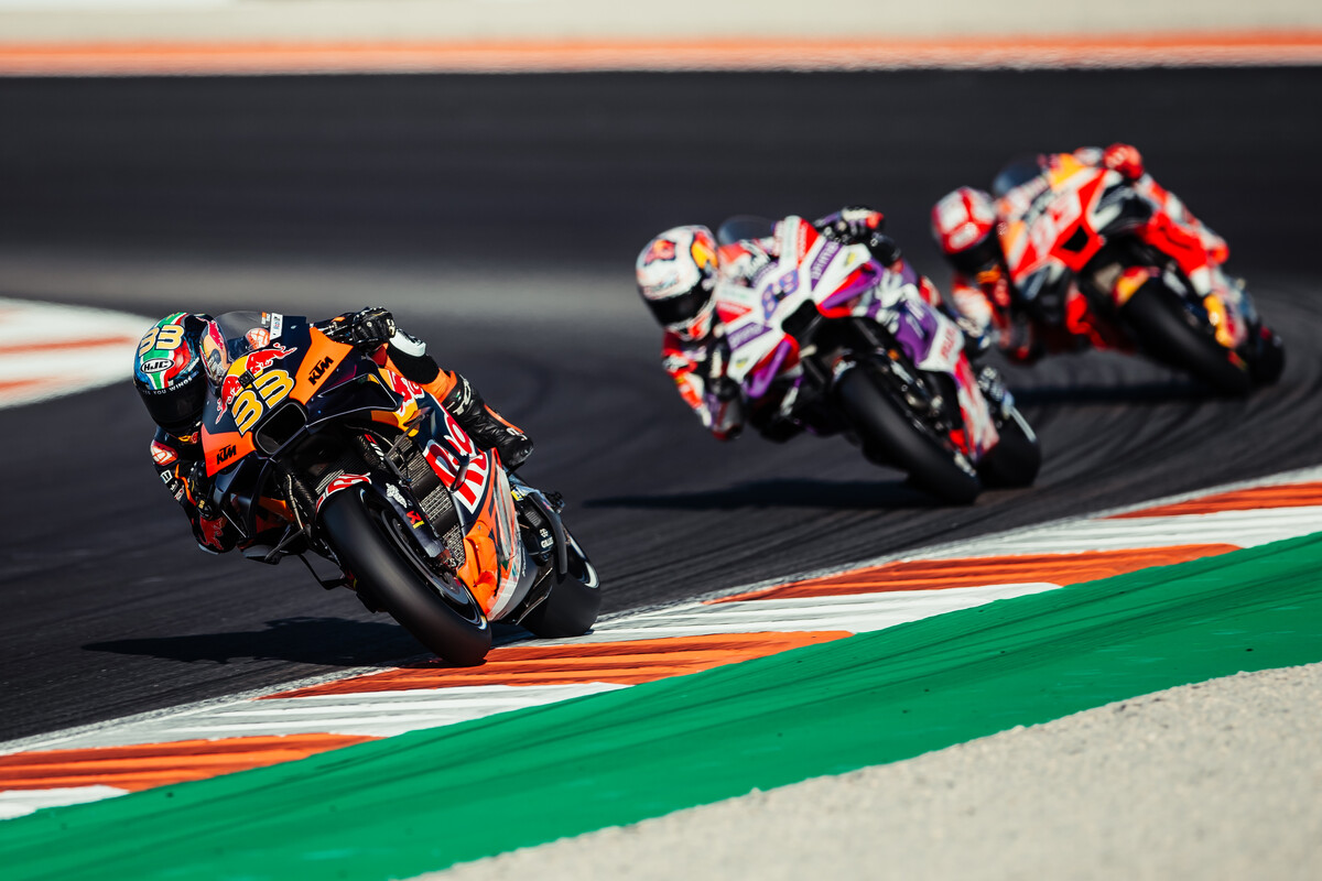 Brad Binder KTM MotoGP 2023 Valencia Saturday