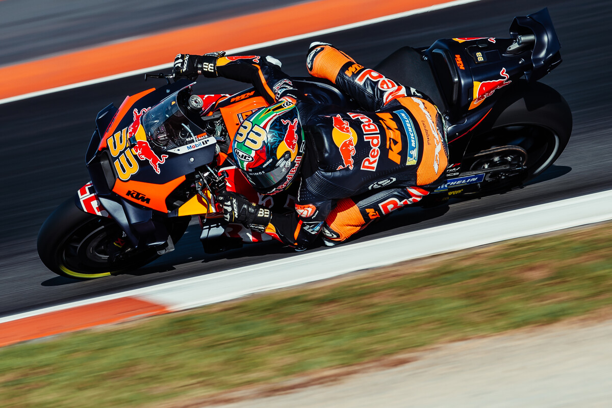 Brad Binder KTM MotoGP 2023 Valencia Saturday