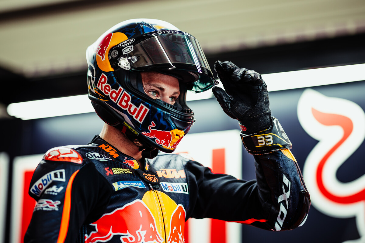 Brad Binder KTM MotoGP 2023 Valencia test