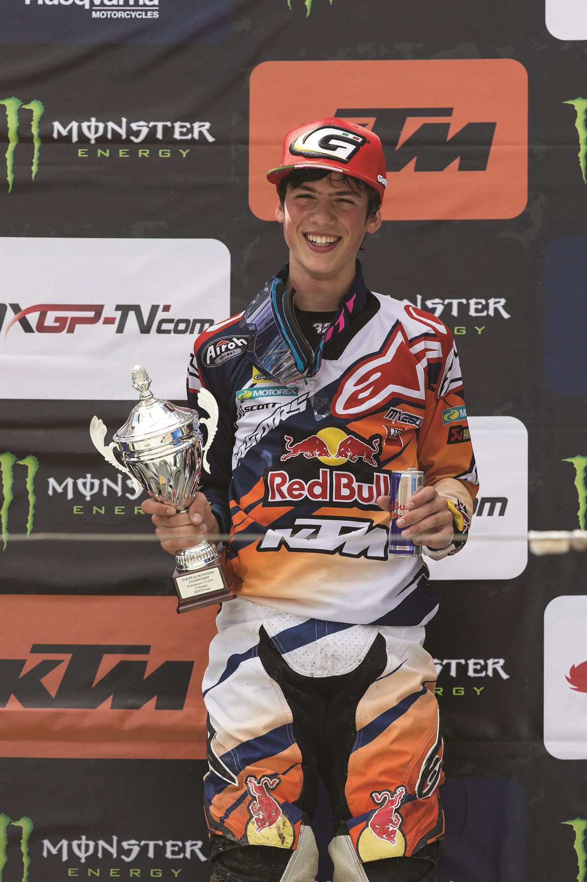 Jorge Prado Podium Pietramurata 2016