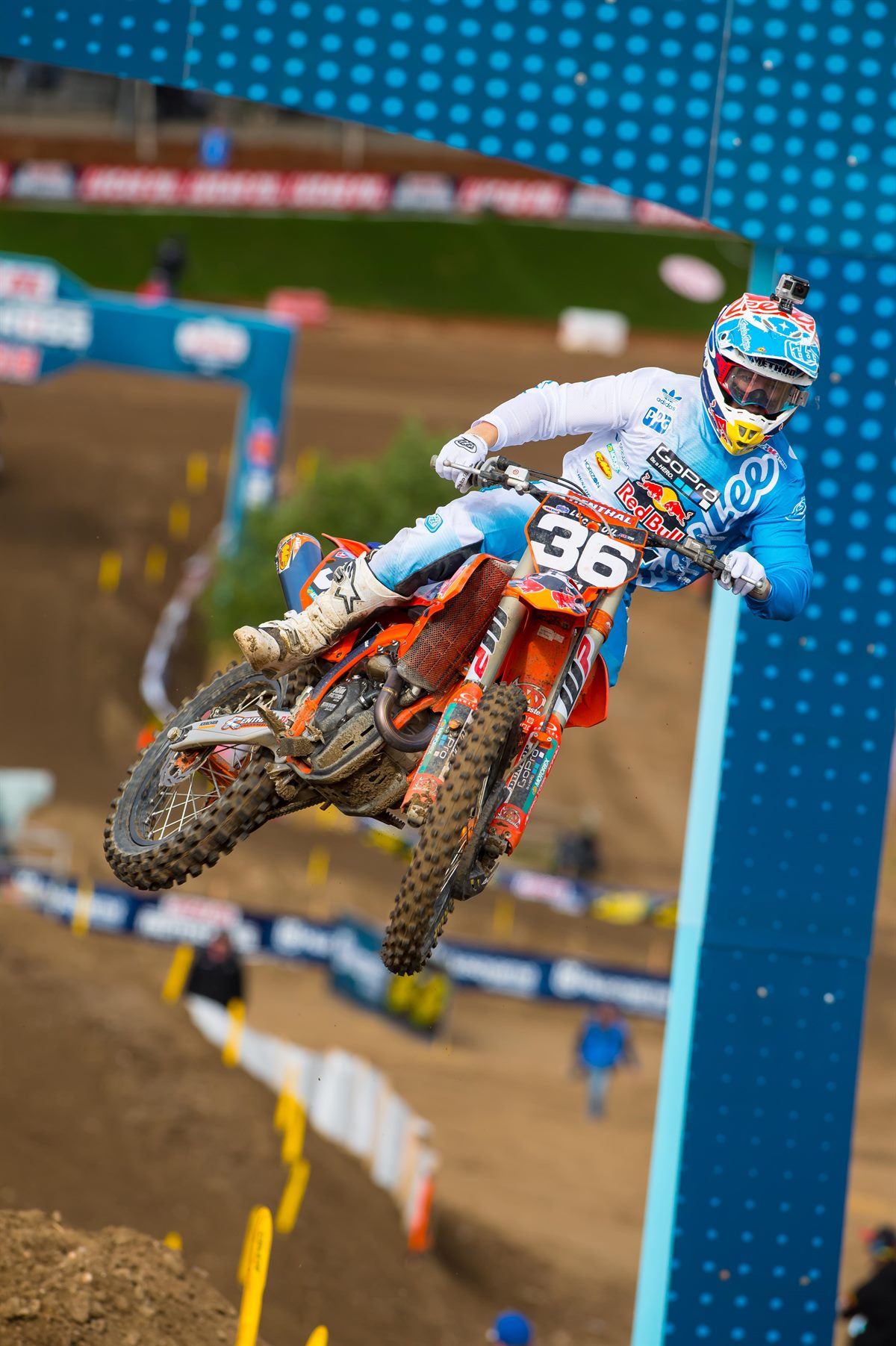 Justin Hill KTM 250 SX-F Hangtown 2016
