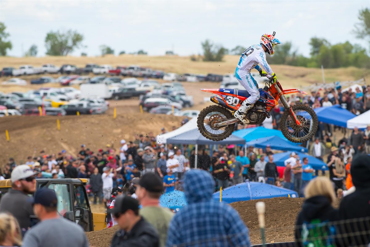 Shane McElrath KTM 250 SX-F Hangtown 2016
