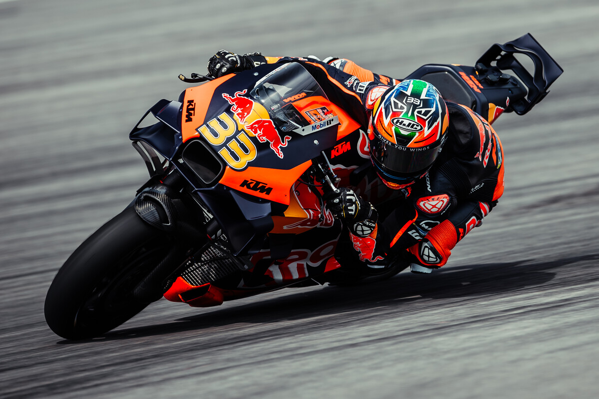 Brad Binder KTM MotoGP 2024 Sepang test