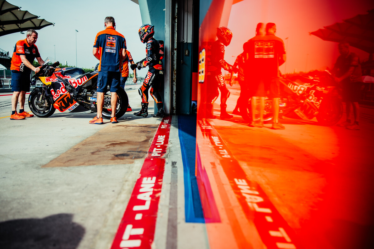 Brad Binder KTM MotoGP 2024 Sepang test