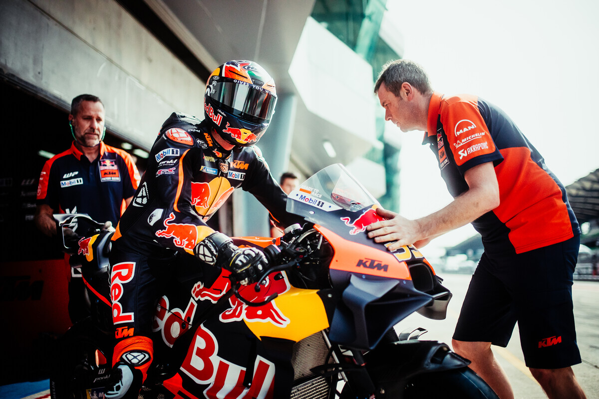 Brad Binder KTM MotoGP 2024 Sepang test