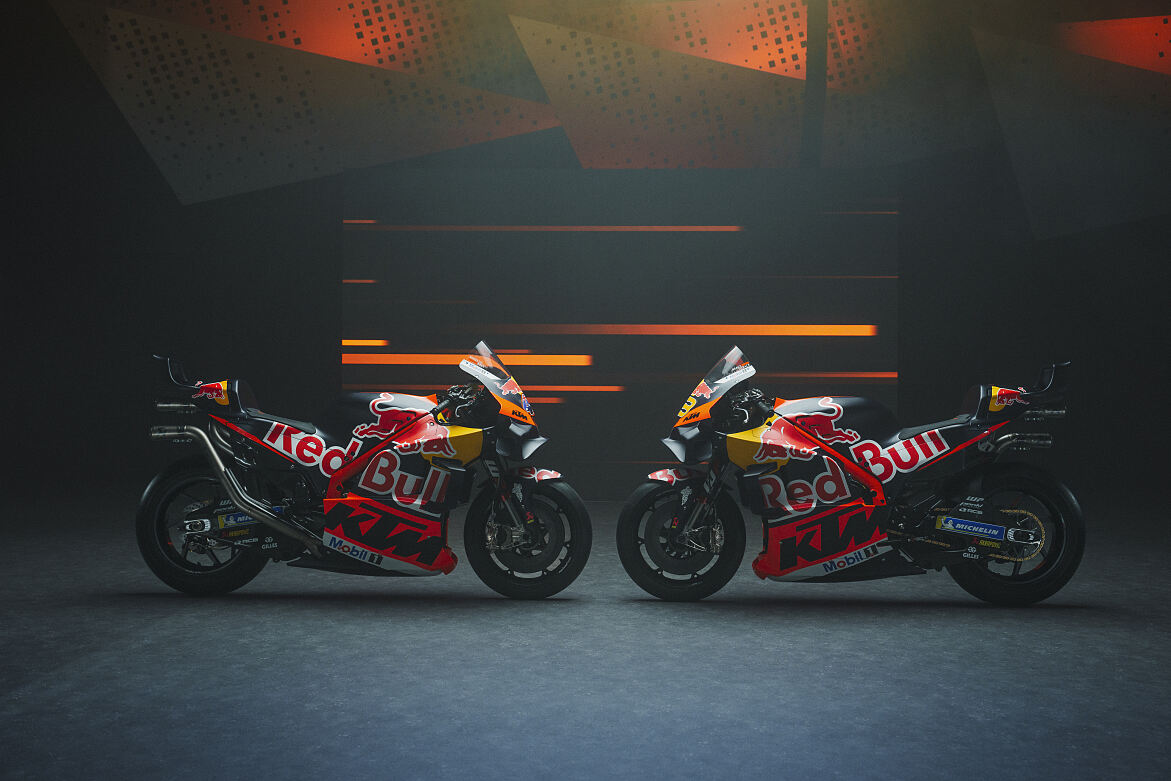 Red Bull KTM MotoGP 2024 launch RC16s