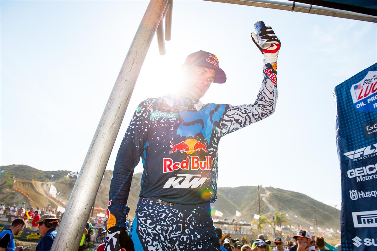 Ryan Dungey Podium Glen Helen 2016