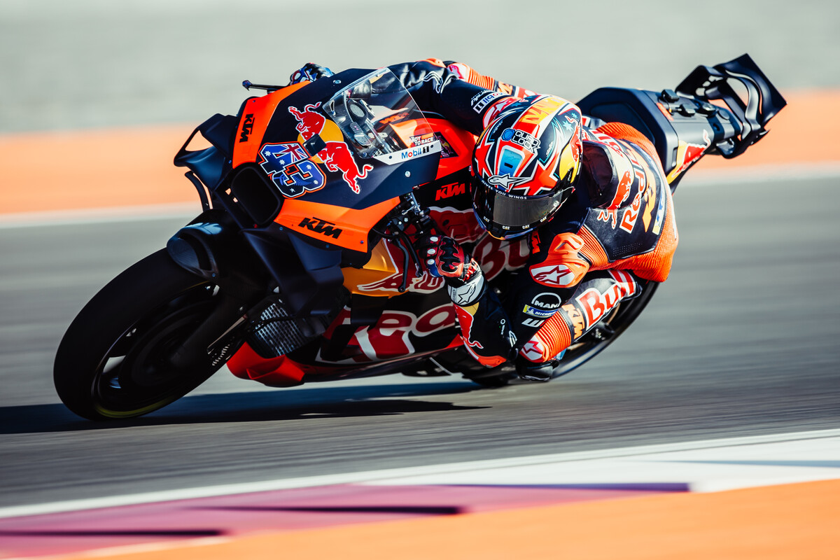 Jack Miller KTM MotoGP 2024 Qatar test