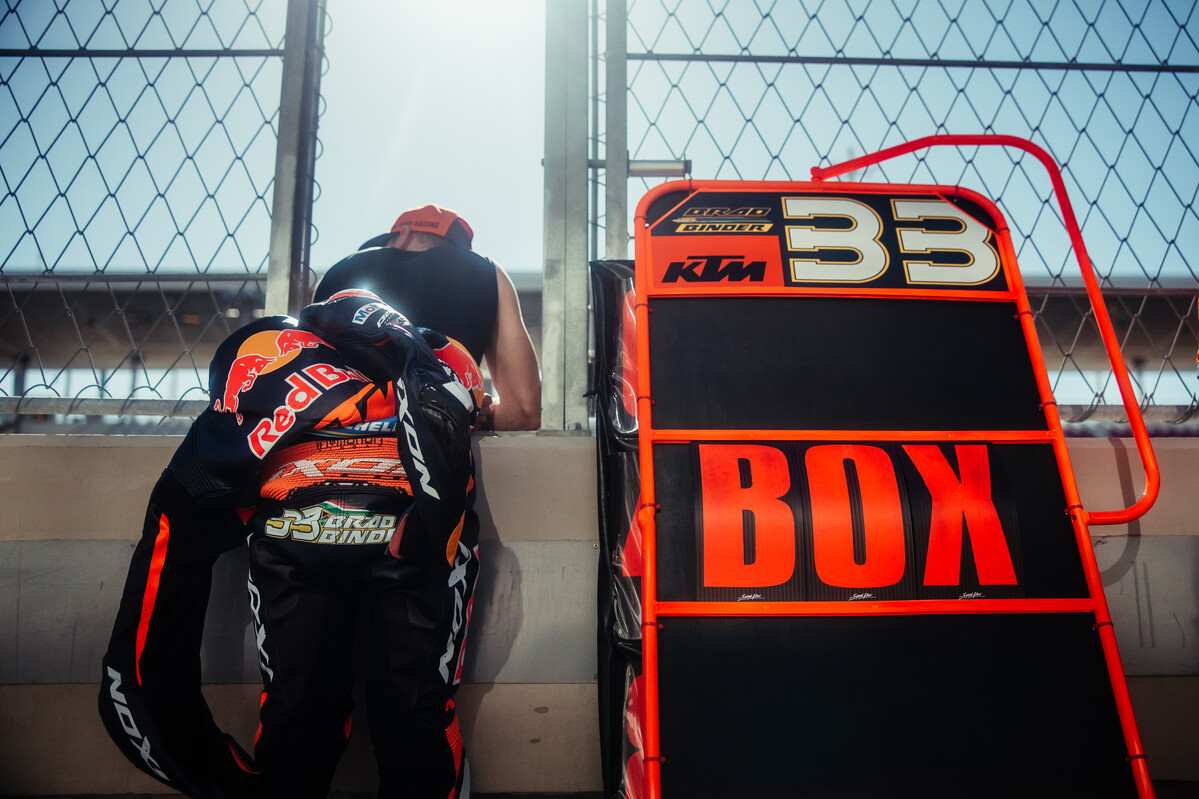 Brad Binder KTM MotoGP 2024 Qatar test