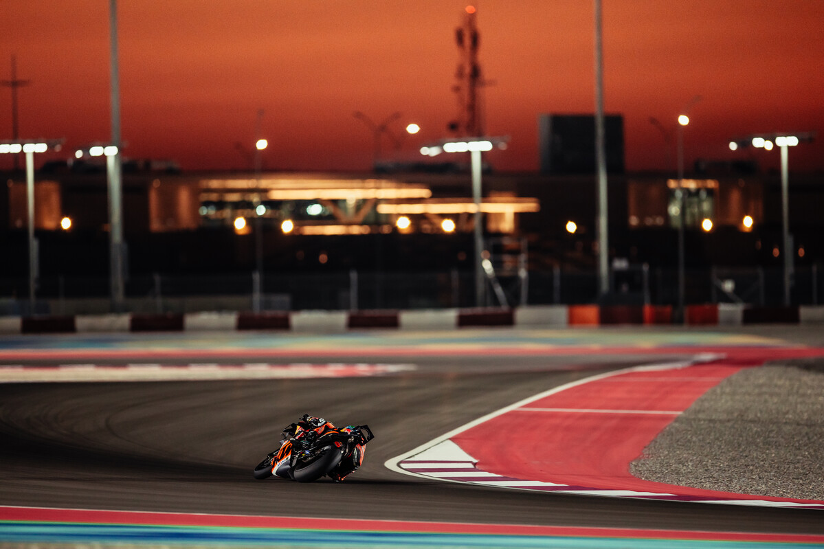 Brad Binder KTM MotoGP 2024 Qatar test