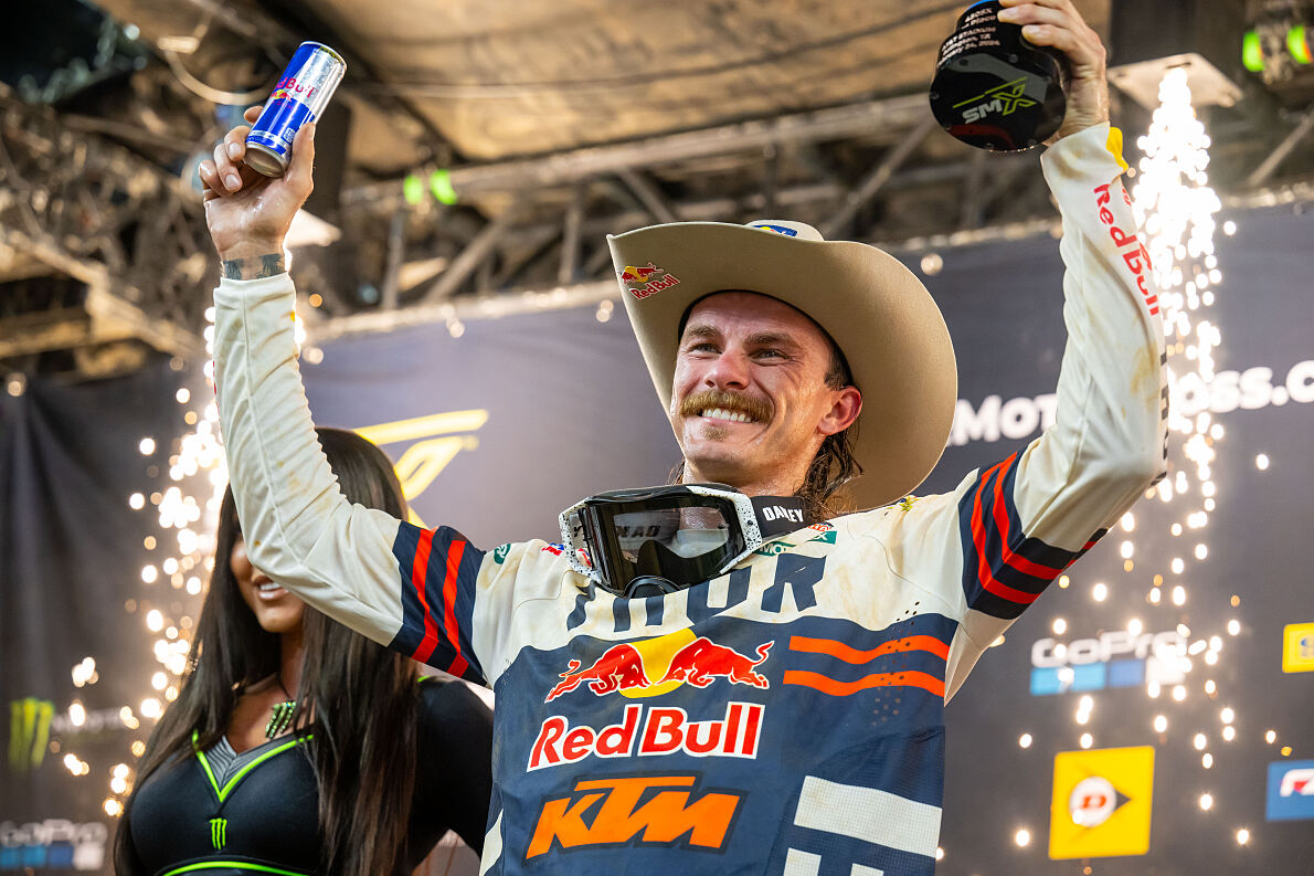 AARON PLESSINGER PODIUM