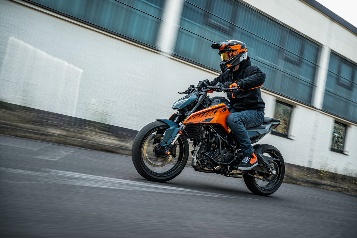 KTM 125 DUKE（オプション装着車）