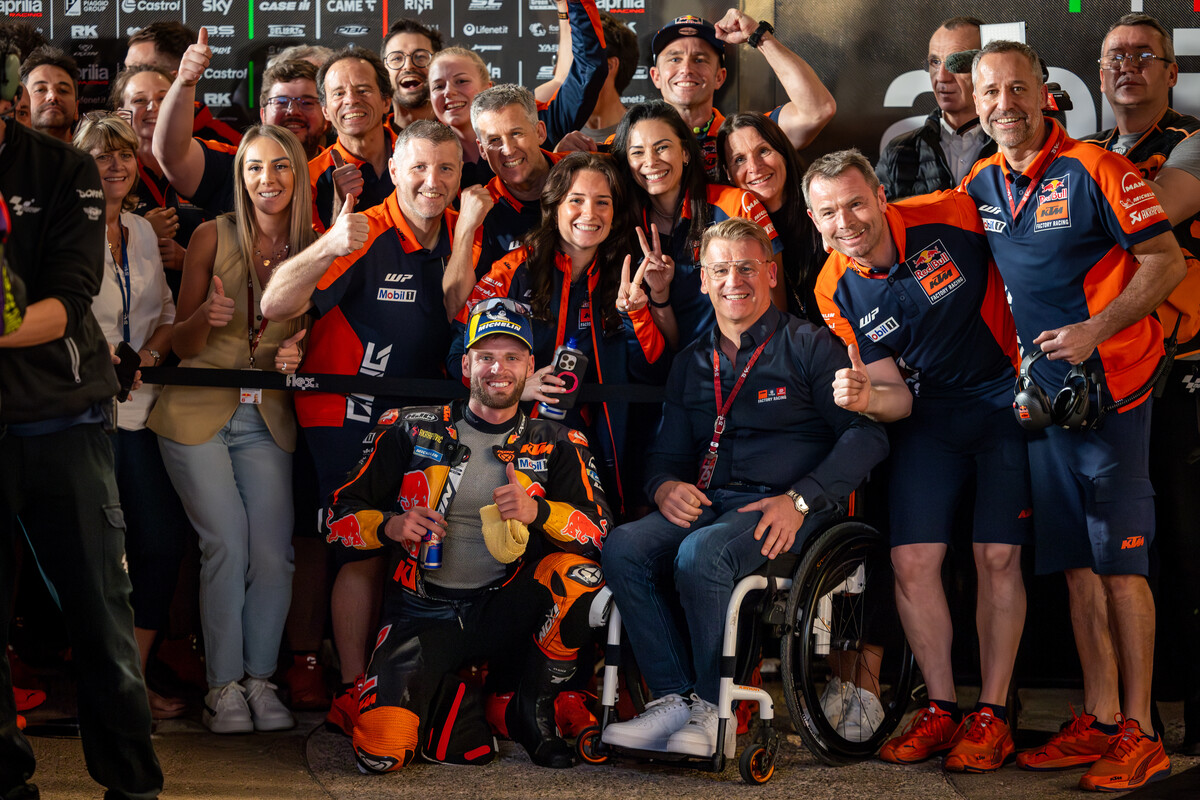 Brad Binder KTM MotoGP 2024 Qatar Saturday