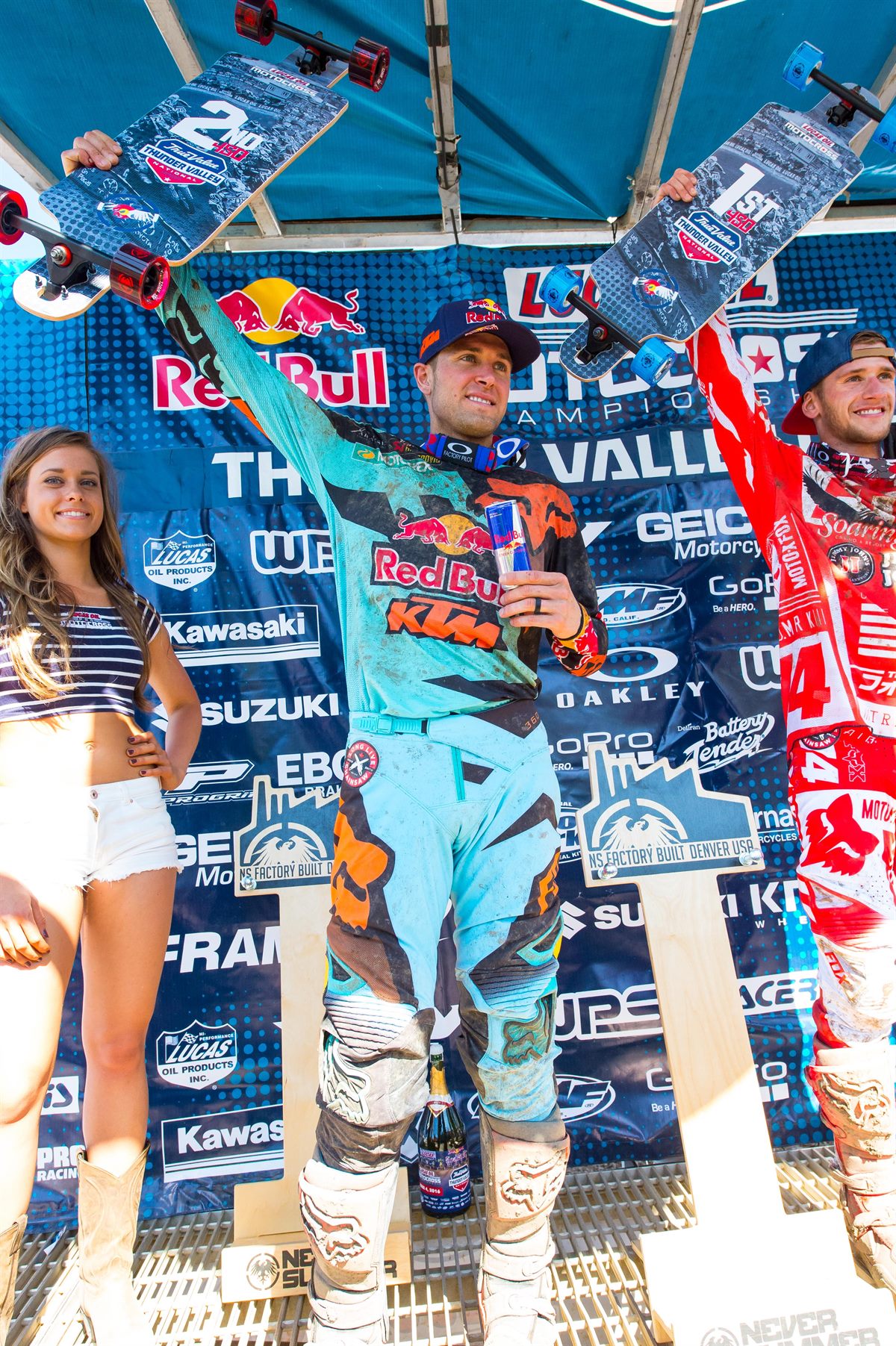 Ryan Dungey Podium Thunder Valley 2016