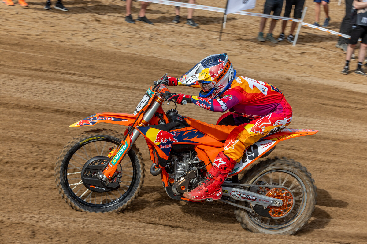 Sacha Coenen 2024 KTM 250 SX-F Sardinia