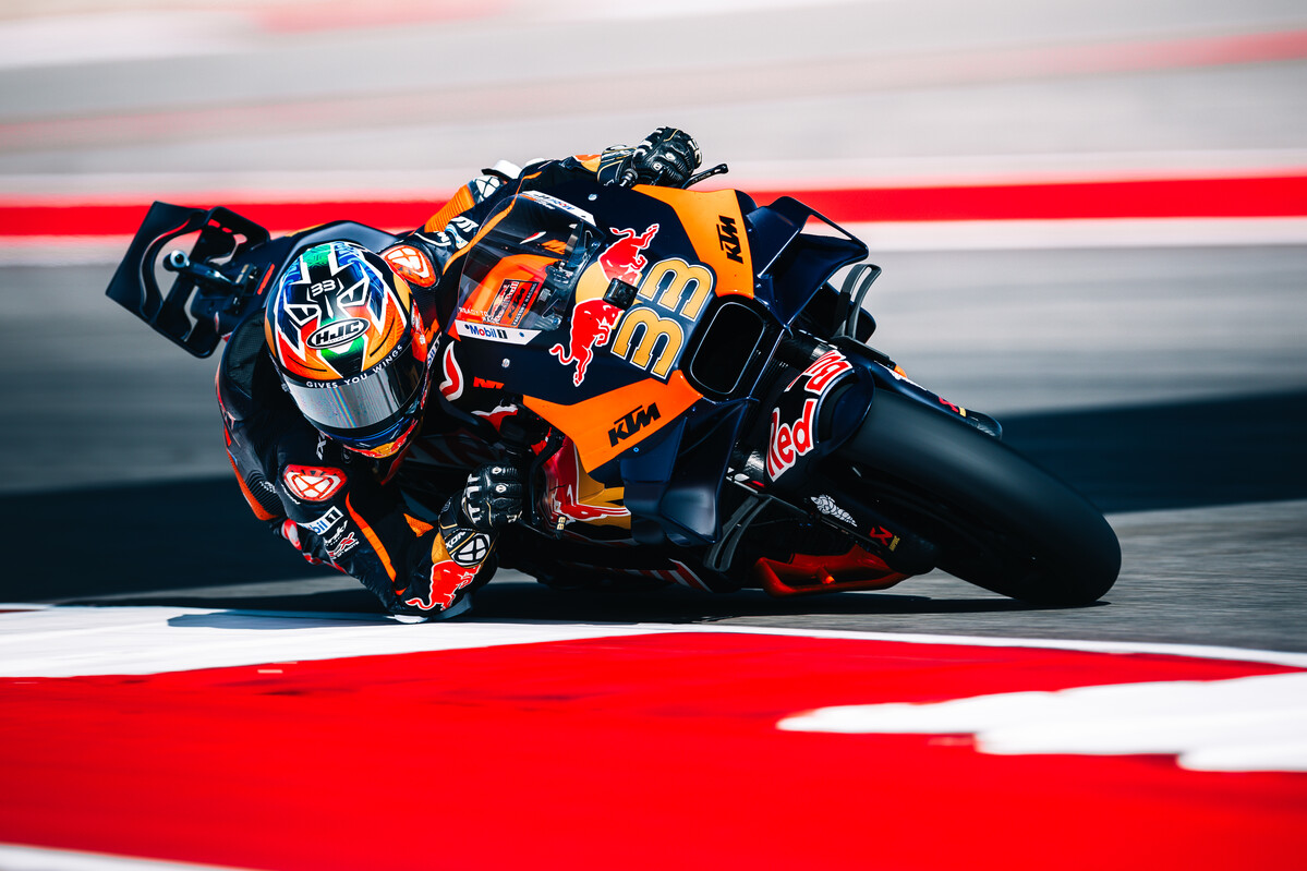 Brad Binder KTM MotoGP 2024 USA Saturday