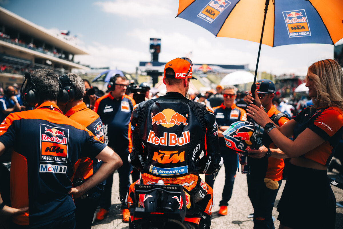 Brad Binder KTM MotoGP 2024 USA Sunday