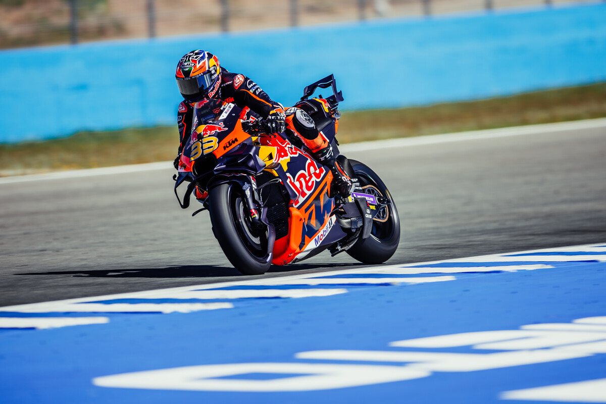 Brad Binder KTM MotoGP 2024 Spain test