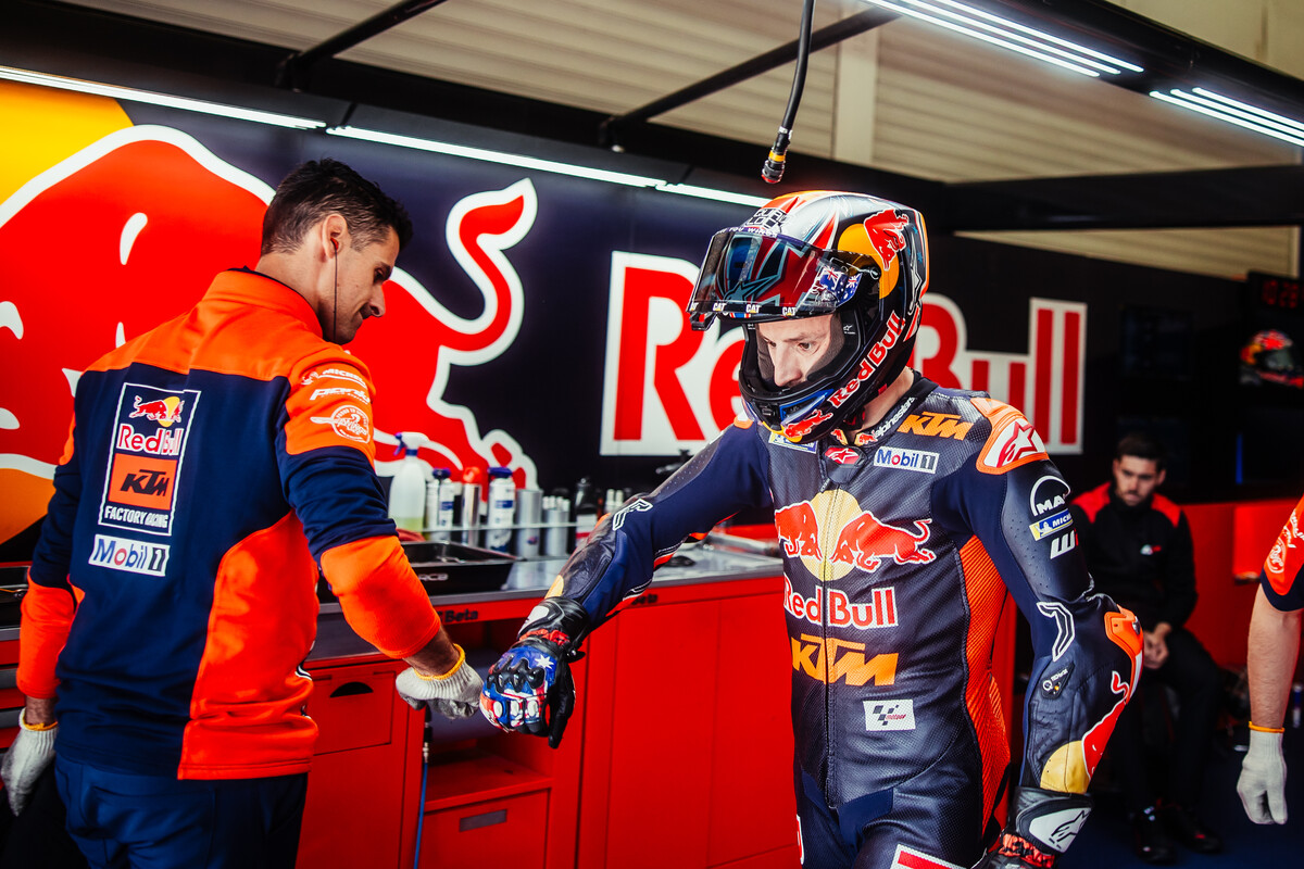 Jack Miller KTM MotoGP 2024 Spain test
