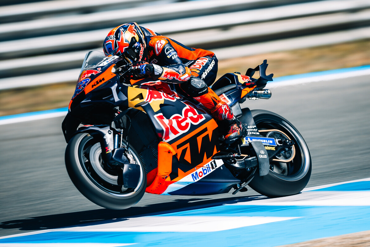 Jack Miller KTM MotoGP 2024 Spain test