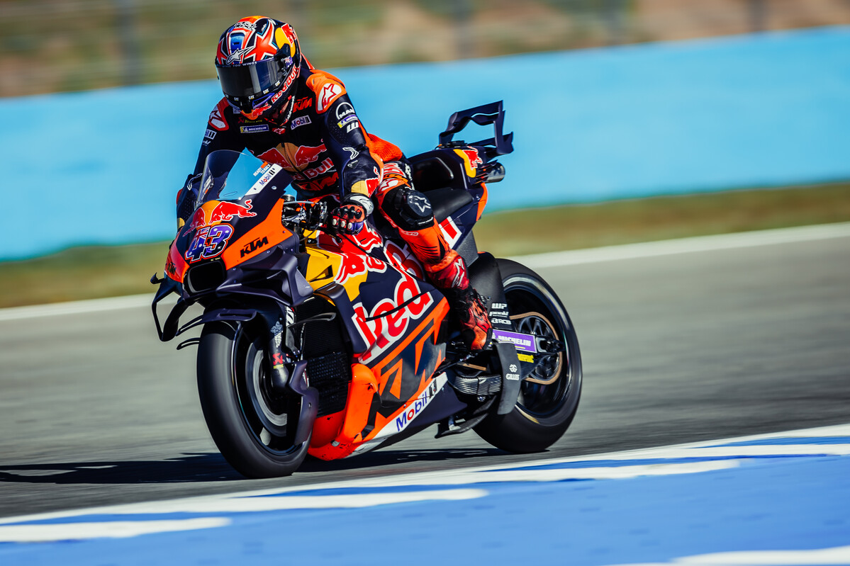 Jack Miller KTM MotoGP 2024 Spain test