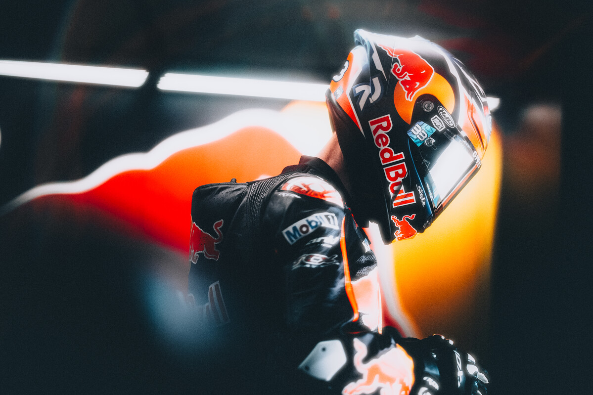 Brad Binder KTM MotoGP 2024 Spain test