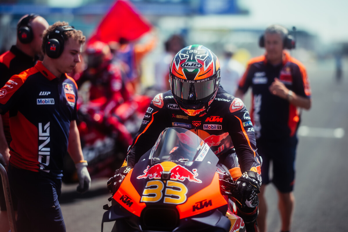 Brad Binder KTM MotoGP 2024 France Saturday