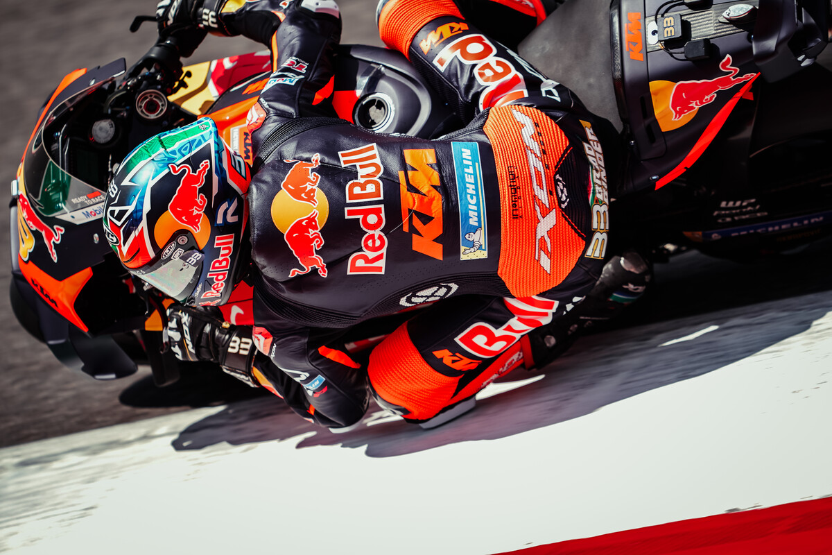 Brad Binder KTM MotoGP 2024 Italy test
