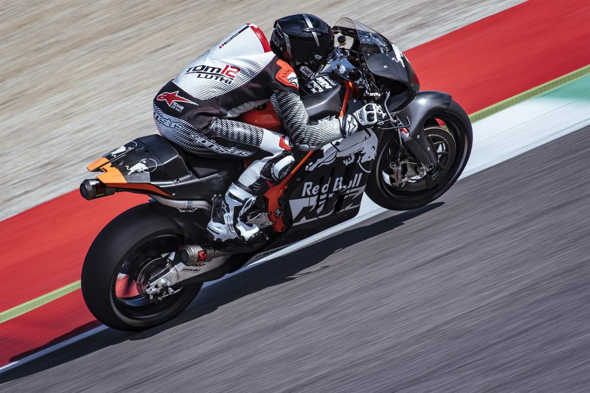 Tom Lüthi KTM RC16 Mugello 2016