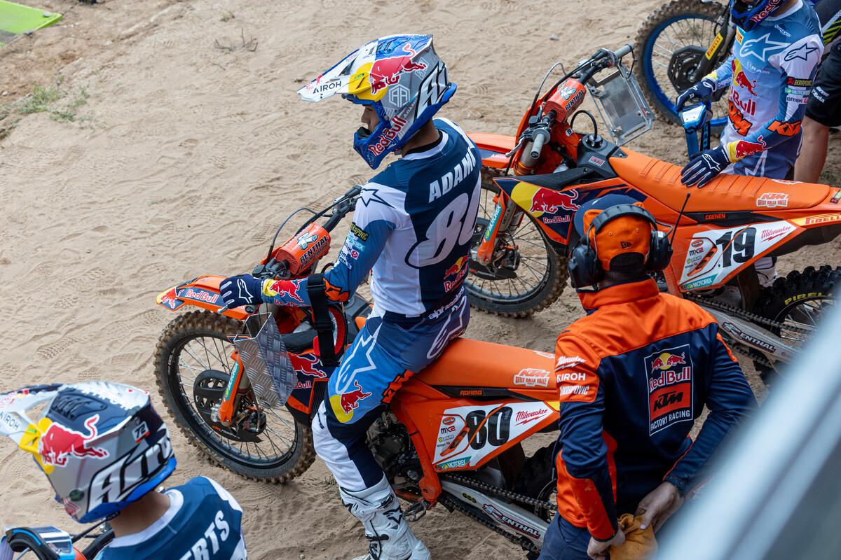Andrea Adamo 2024 KTM 250 SX-F Latvia