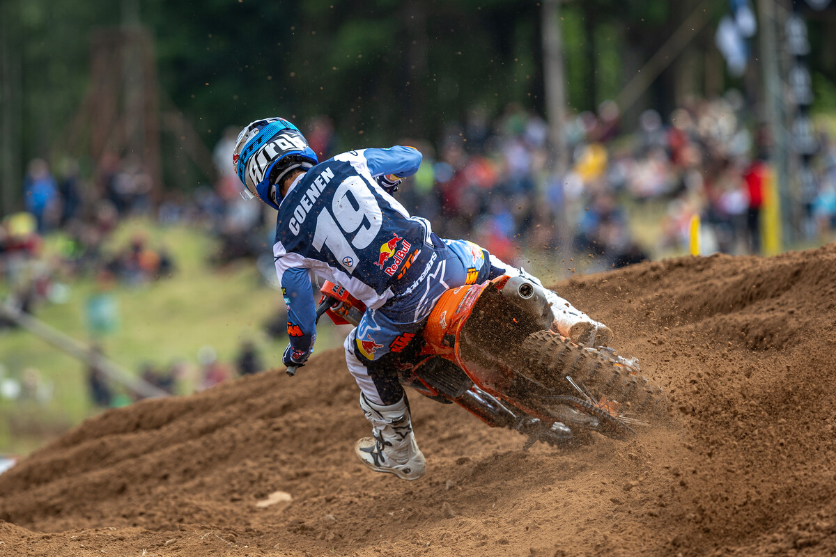 Sacha Coenen 2024 KTM 250 SX-F Latvia