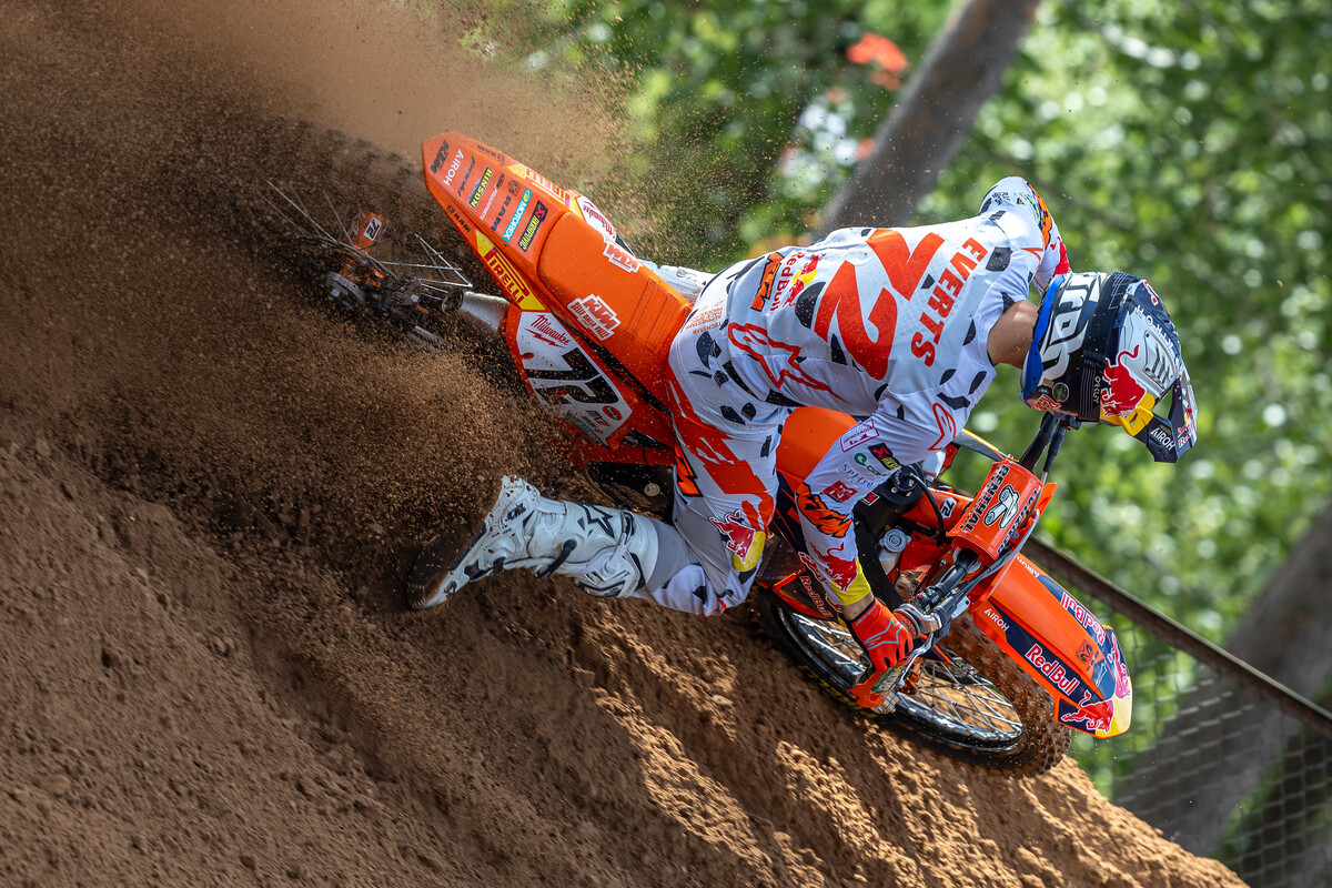 Liam Everts 2024 KTM 250 SX-F Latvia