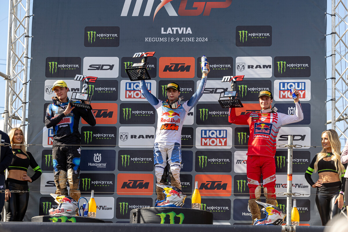 Sacha Coenen 2024 KTM 250 SX-F Latvia