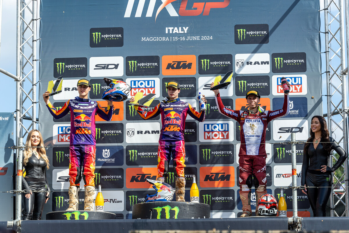 Sacha Coenen 2024 KTM 250 SX-F Italy