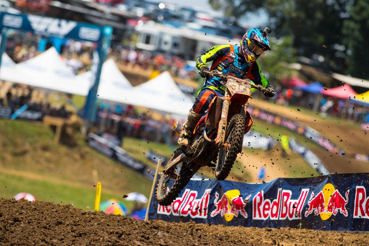 Shane McElrath KTM 250 SX-F Tennessee 2016