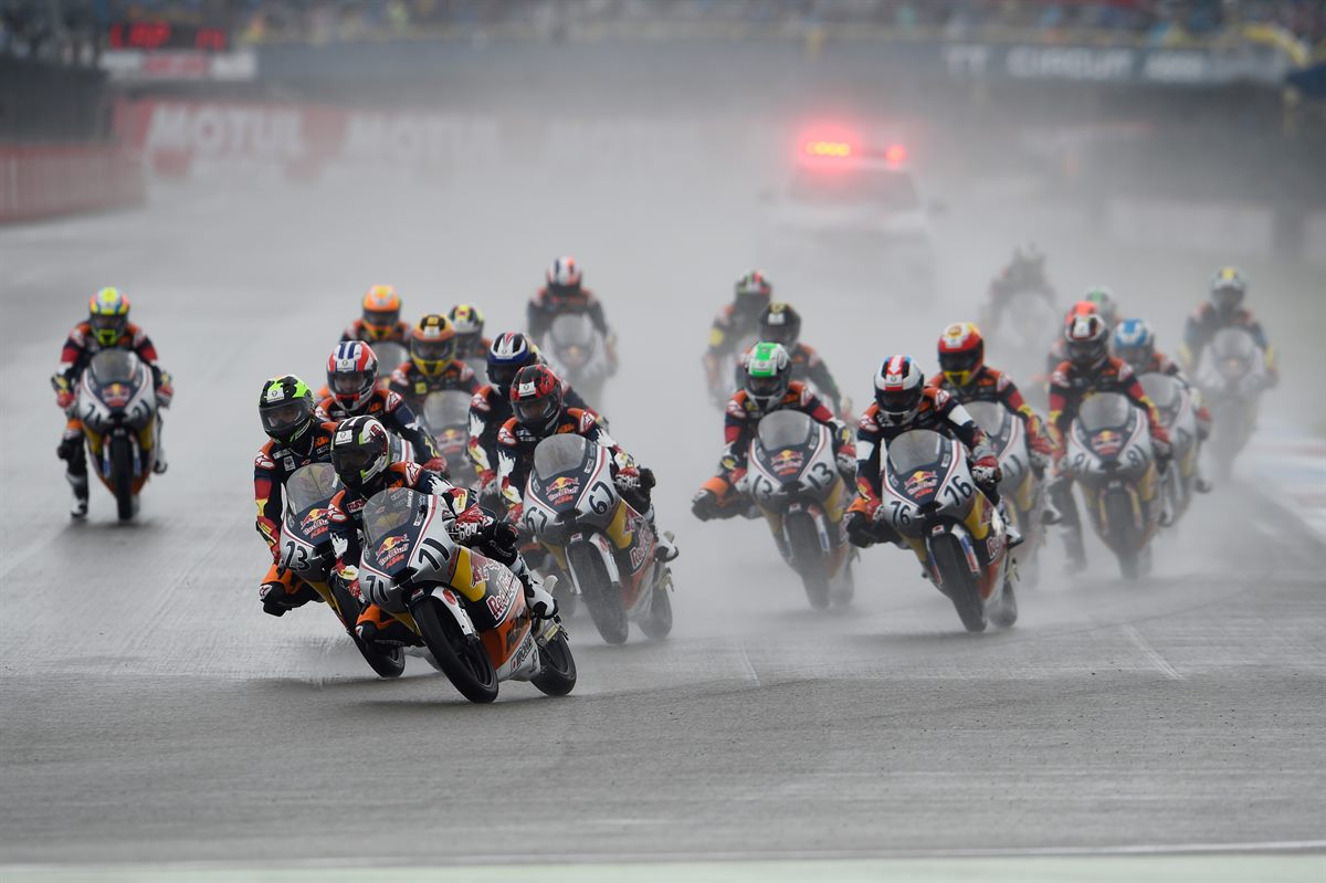 Start Red Bull MotoGP Rookies Cup Race 2 Assen 2016