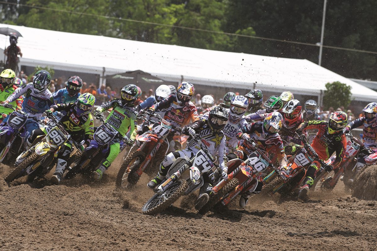 Davy Pootjes KTM 250 SX-F Start Mantova 2016