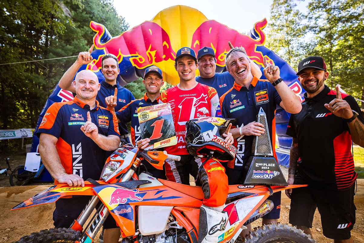 TRYSTAN HART AND FMF KTM FACTORY RACING CHAMPIONS
