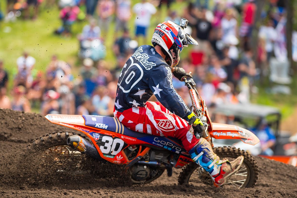 Shane McElrath KTM 250 SX-F RedBud 2016